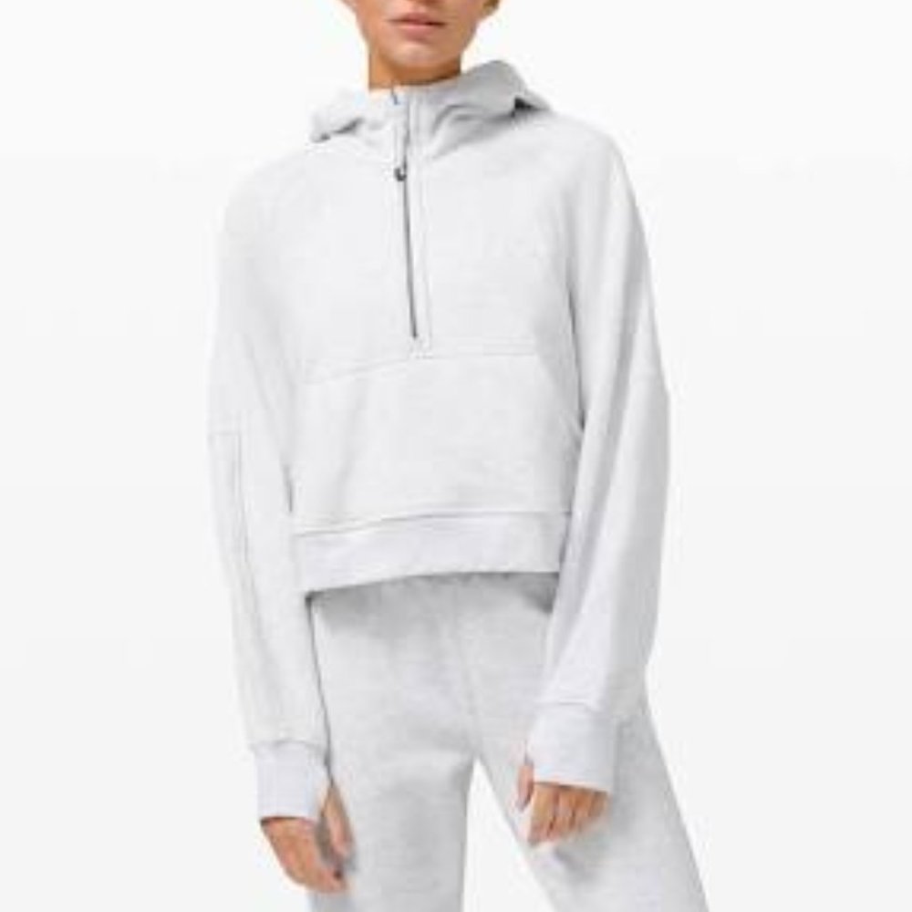 Scuba Oversized 1/2 Zip Hoodie M/L